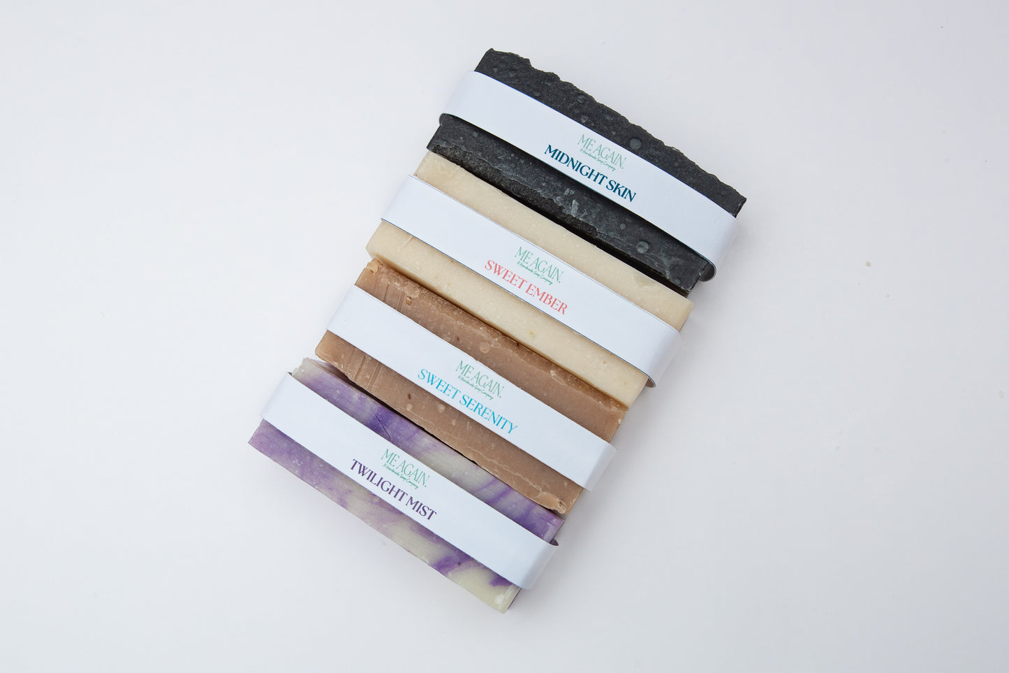 Mini Soap Sample Pack – 4 Vegan Handmade Cold Process Soaps | Travel Size Bars